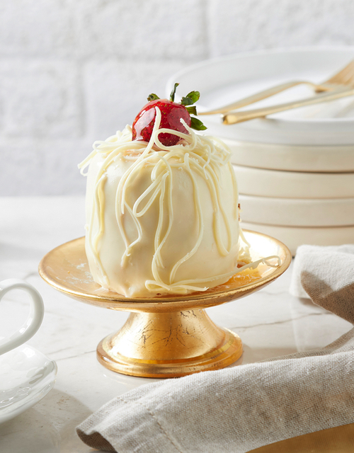 Çilekli Babaroski Tek Pasta